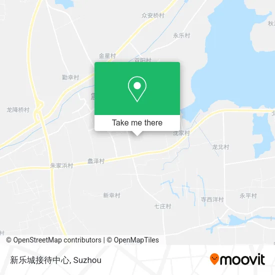 新乐城接待中心 map