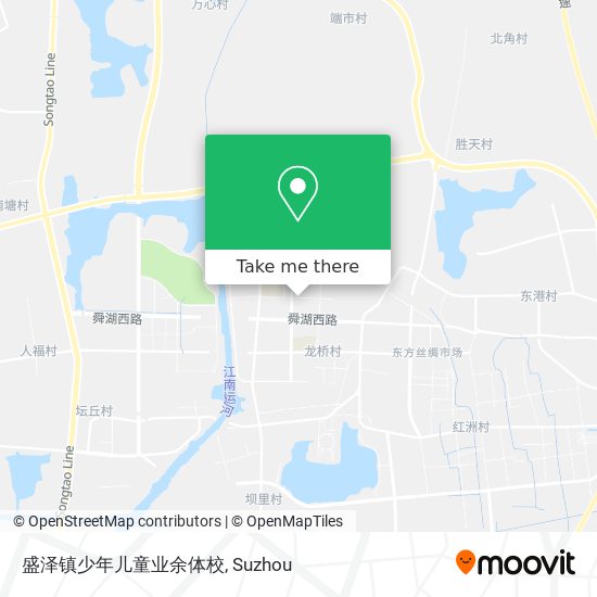盛泽镇少年儿童业余体校 map