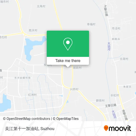 吴江第十一加油站 map