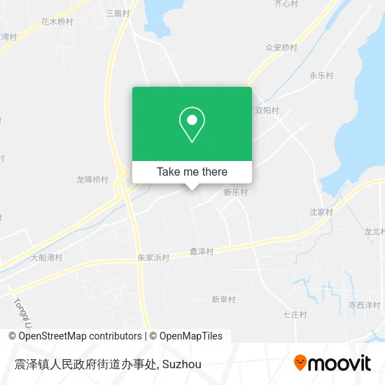 震泽镇人民政府街道办事处 map