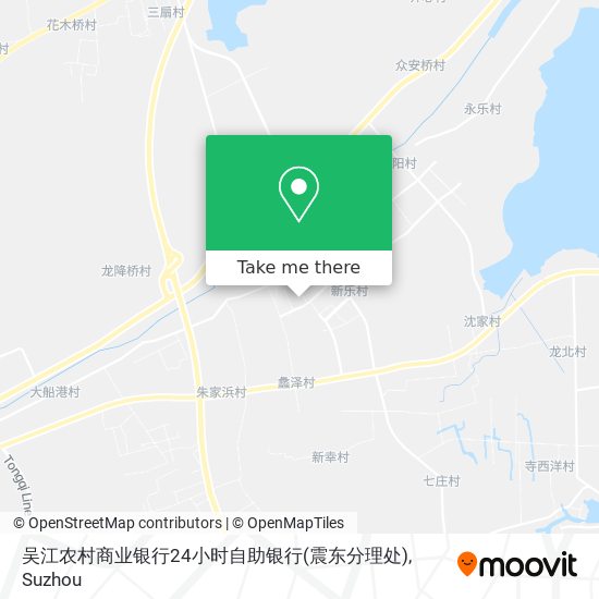 吴江农村商业银行24小时自助银行(震东分理处) map