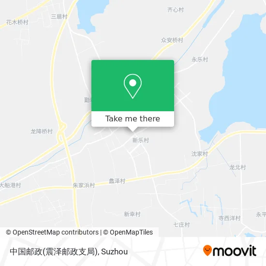 中国邮政(震泽邮政支局) map