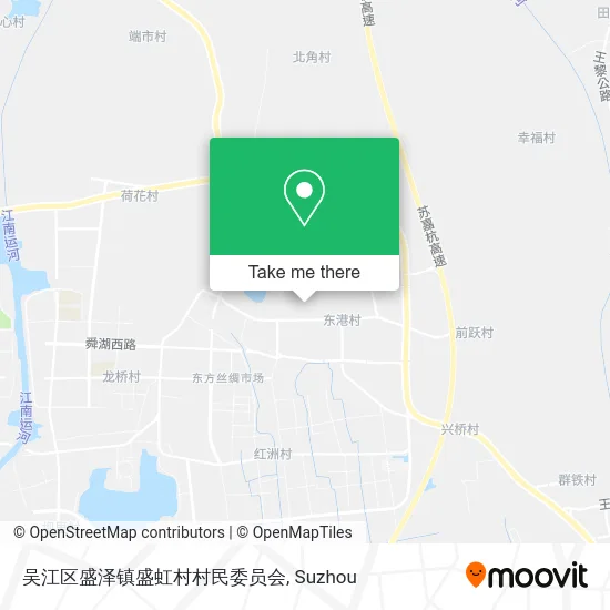吴江区盛泽镇盛虹村村民委员会 map