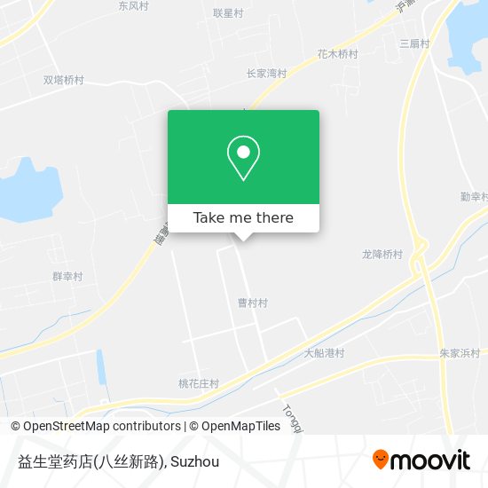 益生堂药店(八丝新路) map