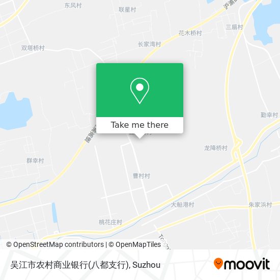 吴江市农村商业银行(八都支行) map