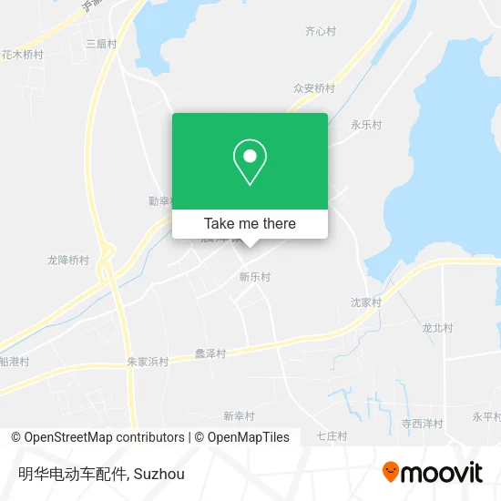 明华电动车配件 map