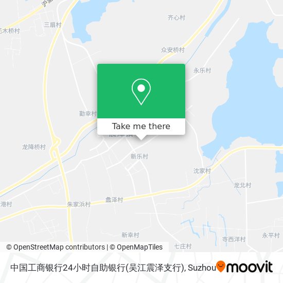 中国工商银行24小时自助银行(吴江震泽支行) map