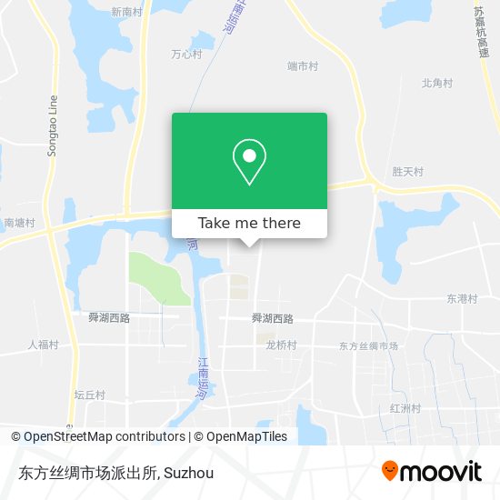 东方丝绸市场派出所 map