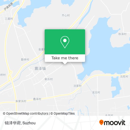 锦泽华府 map