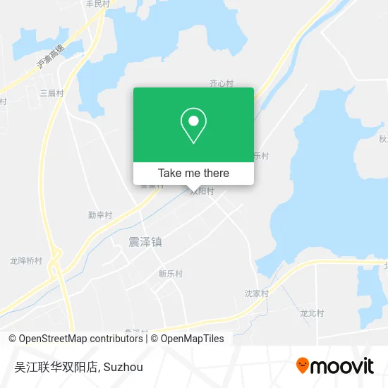 吴江联华双阳店 map
