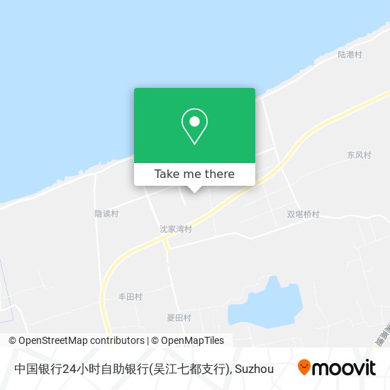 中国银行24小时自助银行(吴江七都支行) map
