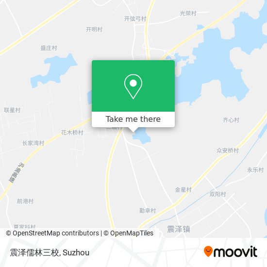 震泽儒林三校 map