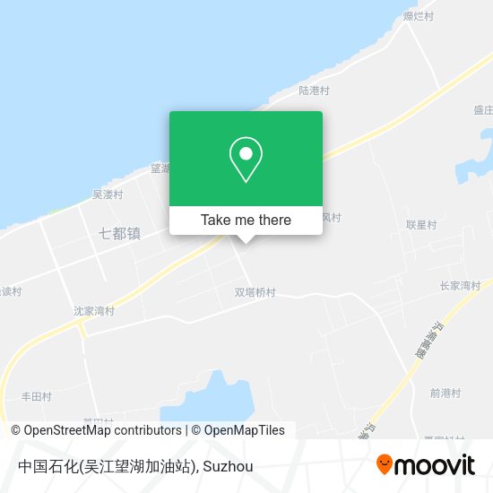 中国石化(吴江望湖加油站) map
