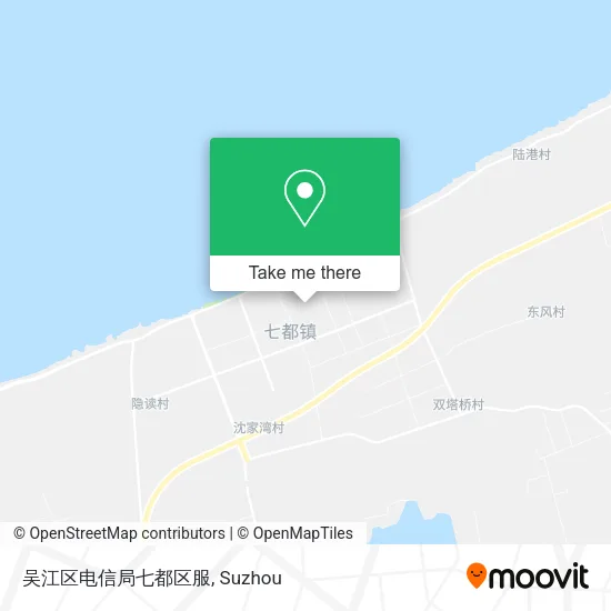 吴江区电信局七都区服 map