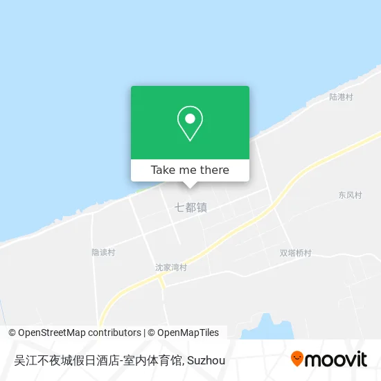 吴江不夜城假日酒店-室内体育馆 map