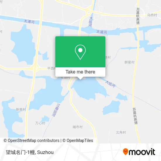 望城名门-1幢 map