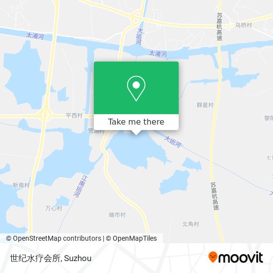 世纪水疗会所 map
