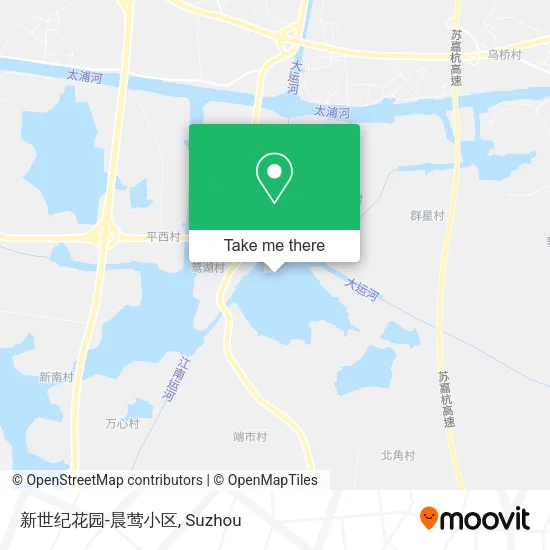 新世纪花园-晨莺小区 map