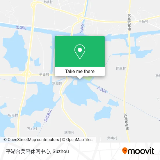 平湖台美容休闲中心 map