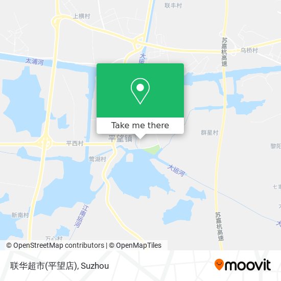 联华超市(平望店) map