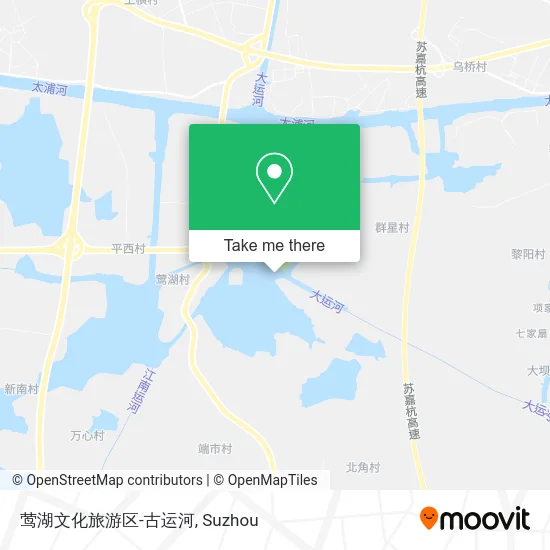 莺湖文化旅游区-古运河 map