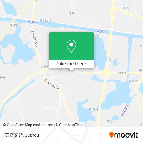 五官宾馆 map