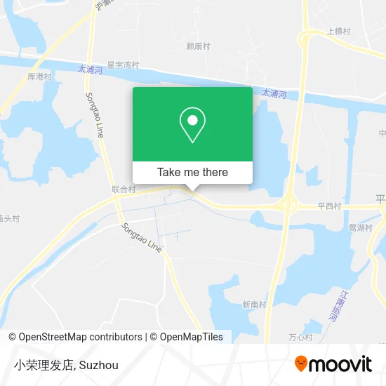小荣理发店 map