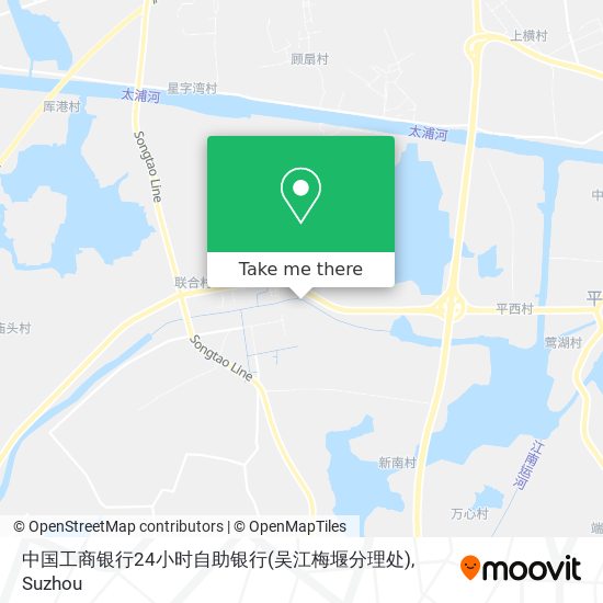 中国工商银行24小时自助银行(吴江梅堰分理处) map