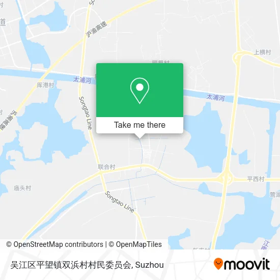 吴江区平望镇双浜村村民委员会 map