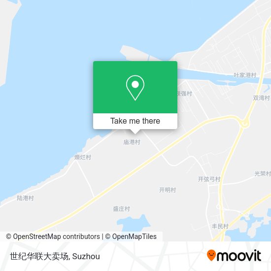 世纪华联大卖场 map
