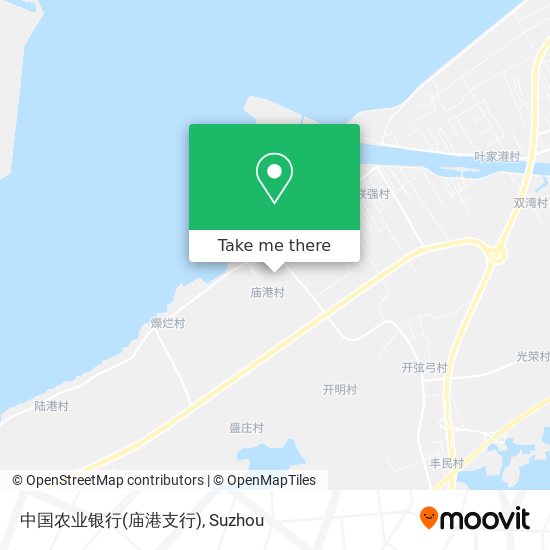 中国农业银行(庙港支行) map