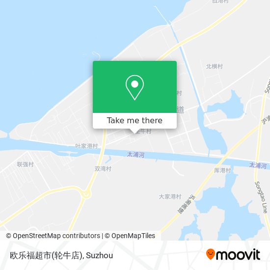 欧乐福超市(轮牛店) map