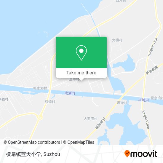 横扇镇蓝天小学 map