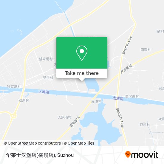 华莱士汉堡店(横扇店) map