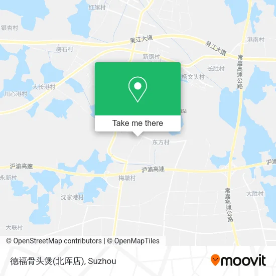 德福骨头煲(北厍店) map