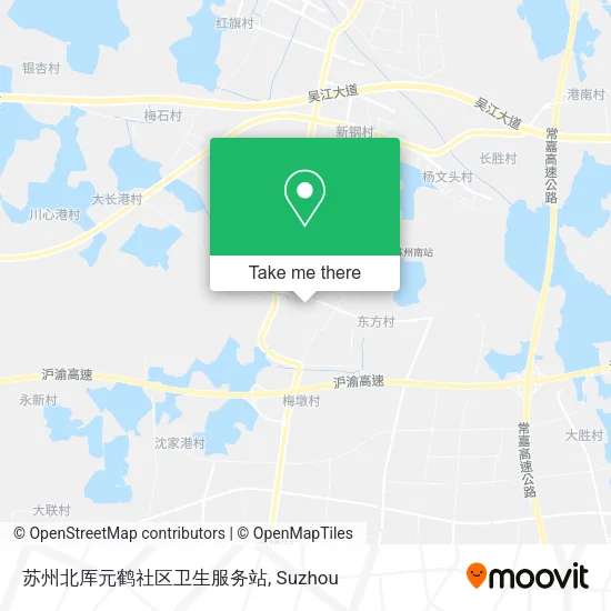 苏州北厍元鹤社区卫生服务站 map