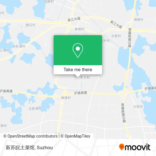 新苏皖土菜馆 map