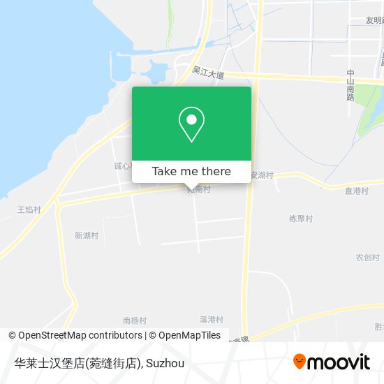 华莱士汉堡店(菀缝街店) map