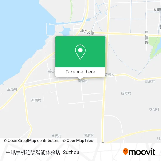 中讯手机连锁智能体验店 map
