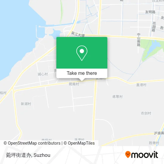 菀坪街道办 map