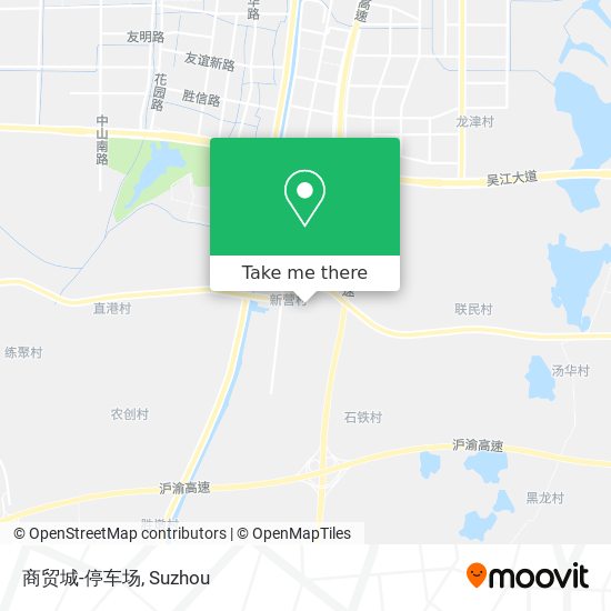 商贸城-停车场 map