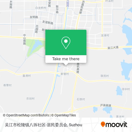 吴江市松陵镇八坼社区-居民委员会 map