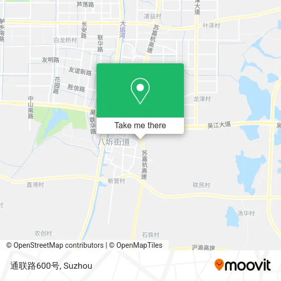 通联路600号 map