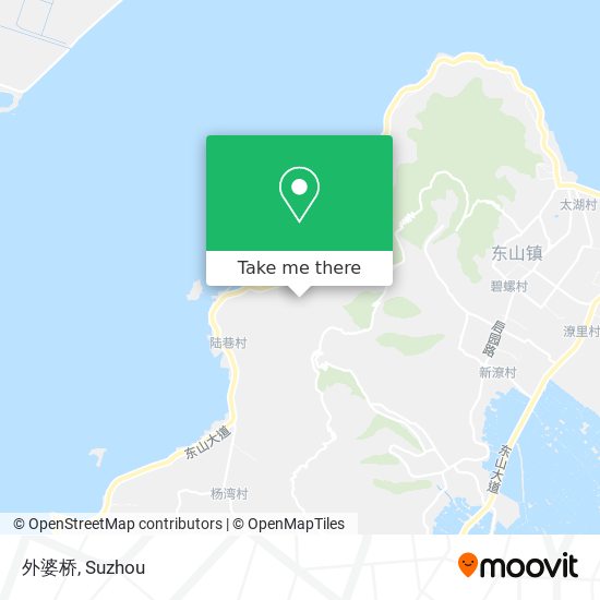 外婆桥 map