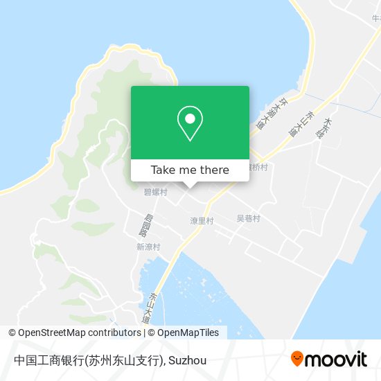 中国工商银行(苏州东山支行) map
