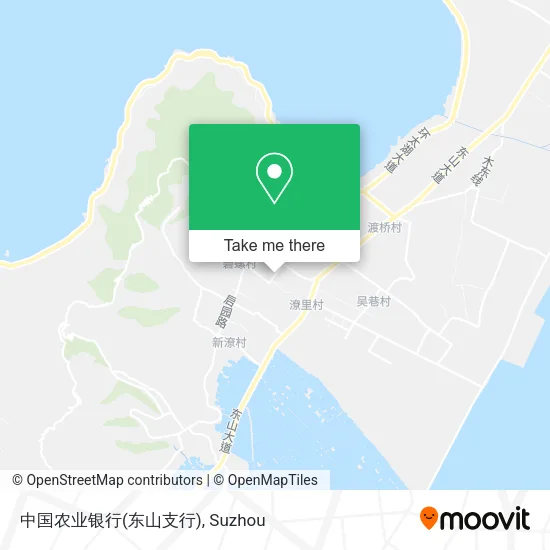 中国农业银行(东山支行) map