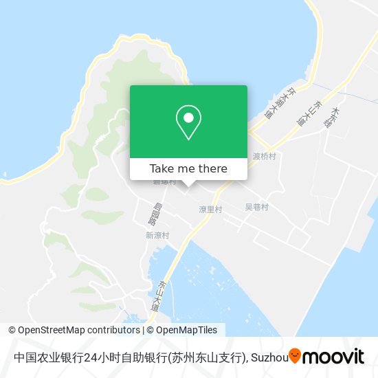 中国农业银行24小时自助银行(苏州东山支行) map