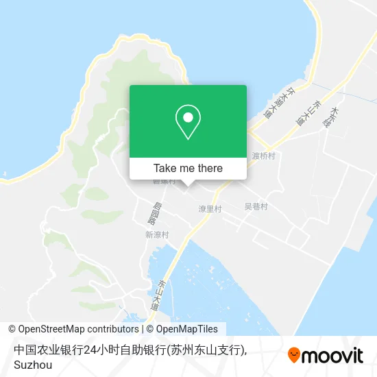 中国农业银行24小时自助银行(苏州东山支行) map