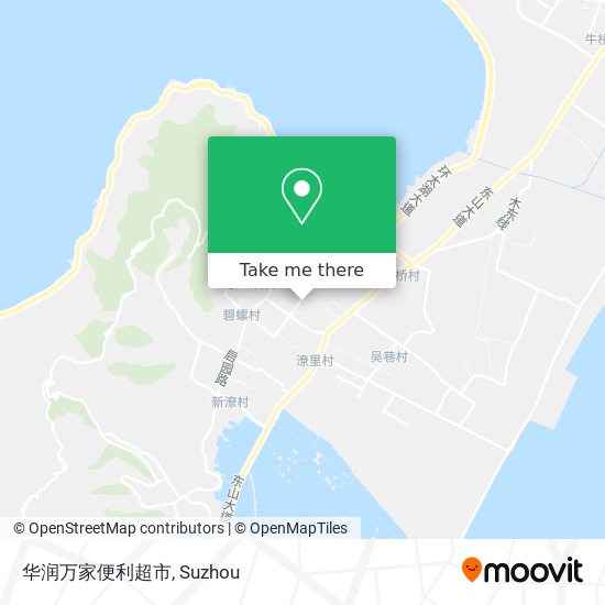 华润万家便利超市 map