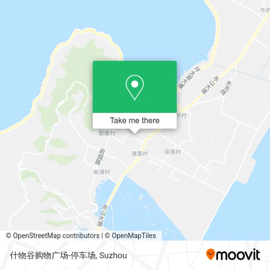 什物谷购物广场-停车场 map